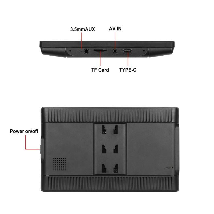 9 inch Car Wireless CarPlay and Android Auto Car HD Navigation Display, Specification:Standard - Car MP3 & MP4 & MP5 by buy2fix | Online Shopping UK | buy2fix