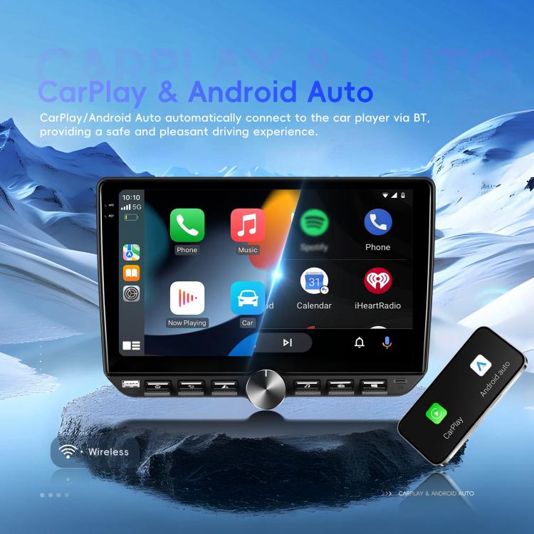 10 inch Screen Android 15 Car Navigation Audio Video Integrated Machine, Specification:Standard - Car MP3 & MP4 & MP5 by buy2fix | Online Shopping UK | buy2fix