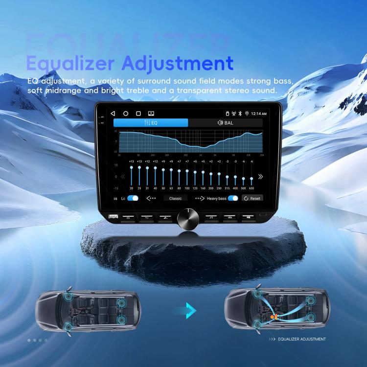 10 inch Screen Android 15 Car Navigation Audio Video Integrated Machine, Specification:Standard - Car MP3 & MP4 & MP5 by buy2fix | Online Shopping UK | buy2fix