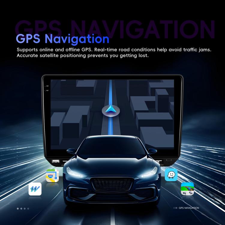 10 inch Screen Android 15 Car Navigation Audio Video Integrated Machine, Specification:Standard - Car MP3 & MP4 & MP5 by buy2fix | Online Shopping UK | buy2fix