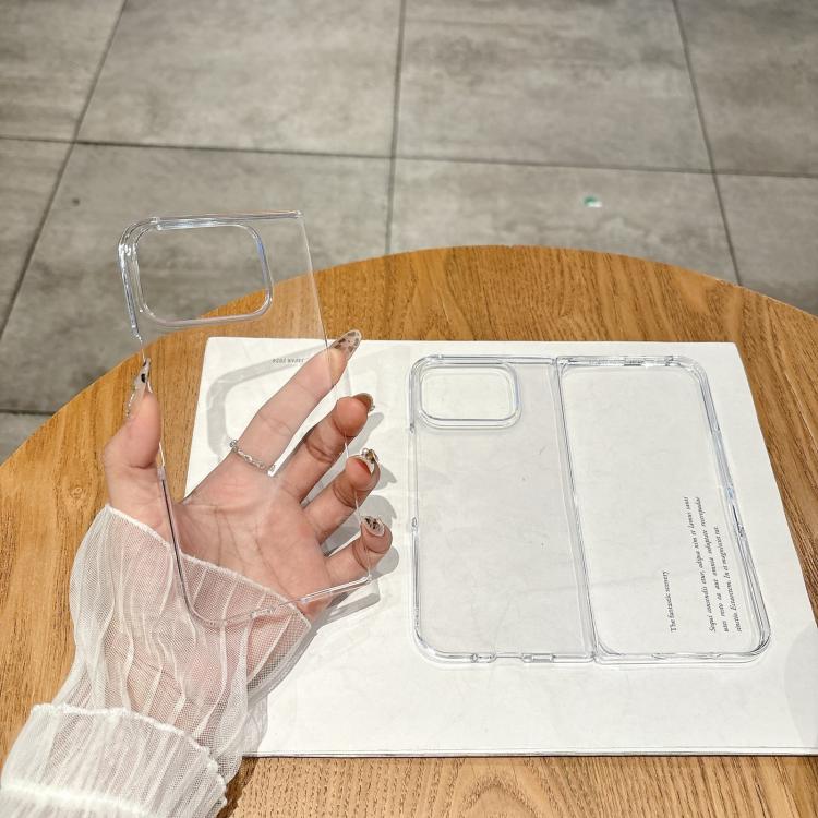 For Google Pixel 10 Pro Fold Clear PC Shockproof Phone Case(Transparent) - Google Cases by buy2fix | Online Shopping UK | buy2fix