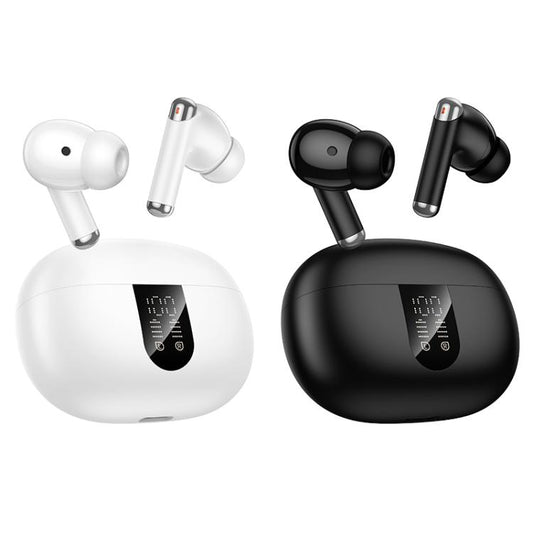 hoco EQ26 Nice True Wireless ANC+ENC Noise Reduction Bluetooth Headphones(White) - Bluetooth Earphone by hoco | Online Shopping UK | buy2fix