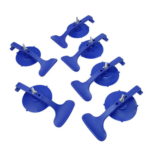 6pcs/Pack Non-marking Suction Clamp Set for Car Glass Windshield Repair(Blue) - Windscreen Wipers by buy2fix | Online Shopping UK | buy2fix