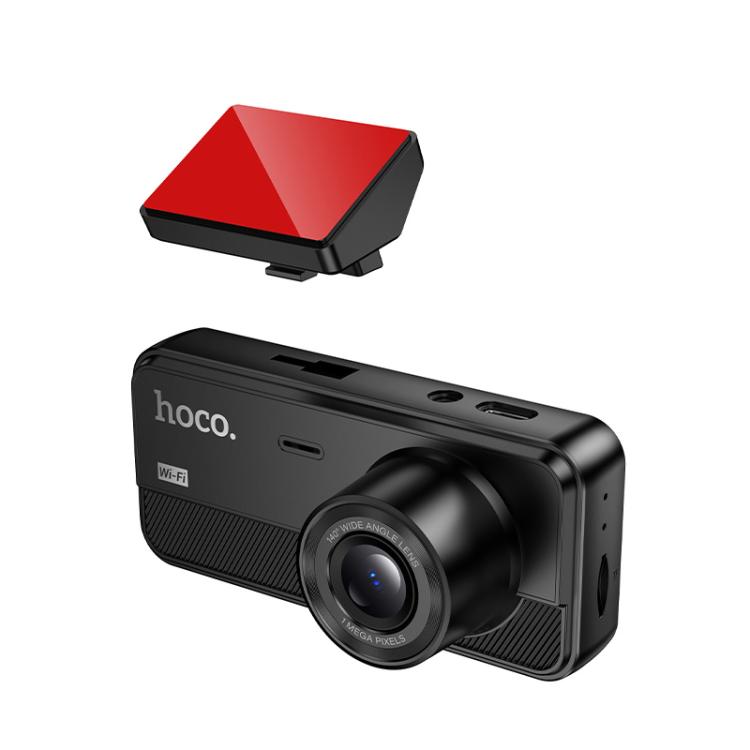 hoco DV15 2 inch Screen Display Three-way Driving Recorder(Black) - Car DVRs by hoco | Online Shopping UK | buy2fix