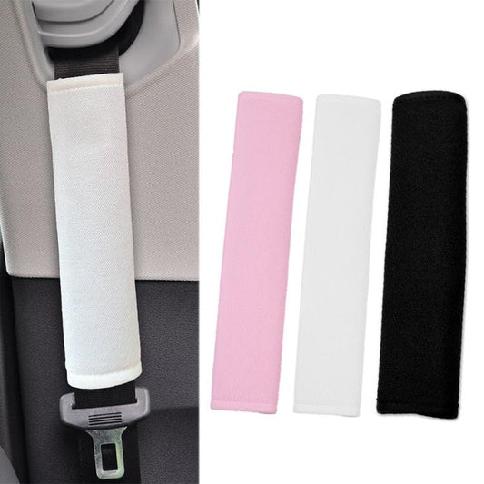 Universal Car Seat Belt Extended Ice Silk Fabric Shoulder Pad Protection Belt(White) - Seat Belts & Padding by buy2fix | Online Shopping UK | buy2fix