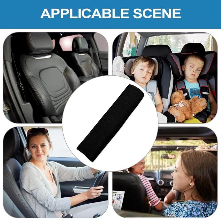 Universal Car Seat Belt Extended Ice Silk Fabric Shoulder Pad Protection Belt(Pink) - Seat Belts & Padding by buy2fix | Online Shopping UK | buy2fix