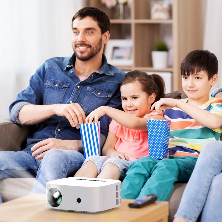 VIVIBRIGHT L03 Basic 1280x720P 150ANSI Smart Projector, UK Plug(White) - LED Projector by VIVIBRIGHT | Online Shopping UK | buy2fix