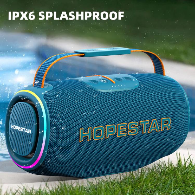HOPESTAR H88 70W Outdoor Portable Waterproof Bluetooth Speaker, Support TF / AUX / USB / TWS(Dark Green) - Waterproof Speaker by HOPESTAR | Online Shopping UK | buy2fix