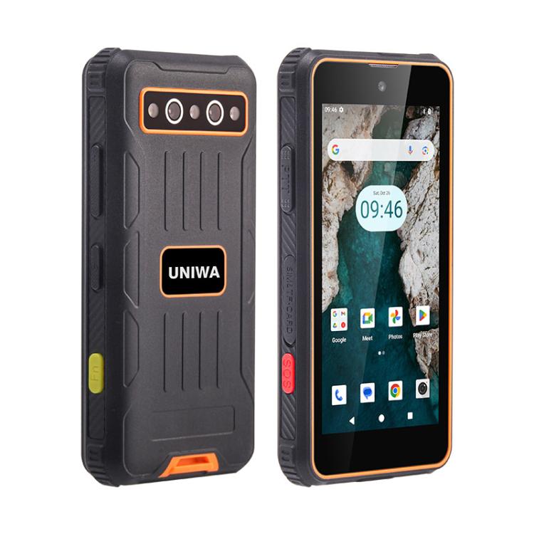 UNIWA R4001 Rugged Phone, Night Vision, 4GB+64GB, 4.0 inch Android 14 Unisoc T606 Octa Core, Network: 4G, OTG, NFC, Plug:EU Plug(Black) - UNIWA by UNIWA | Online Shopping UK | buy2fix