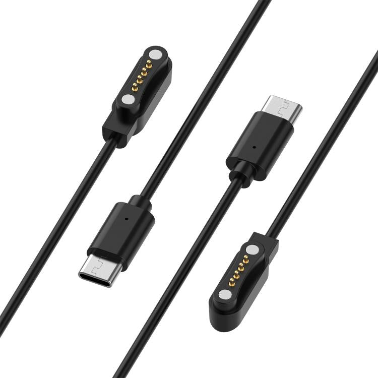 For PLAUD Note AI Voice Recorder Magnetic Charging Cable, Length: 1m(Black) - Recording Pen by buy2fix | Online Shopping UK | buy2fix