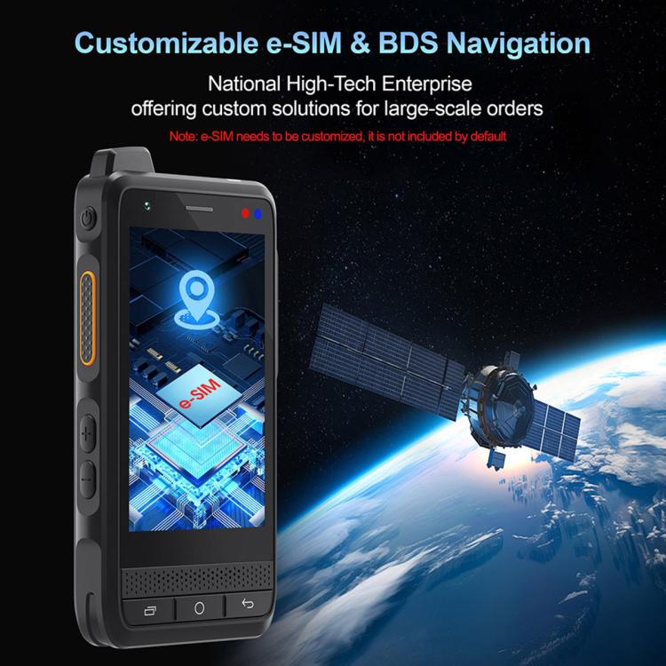 UNIWA F400 PoC Walkie Talkie Rugged Phone, Night Vision, 4GB+64GB, 4.0 inch Android 15 Mediatek Helio G81 Octa Core, Network: 4G, SOS, NFC, Plug:EU Plug(Black) - UNIWA by UNIWA | Online Shopping UK | buy2fix