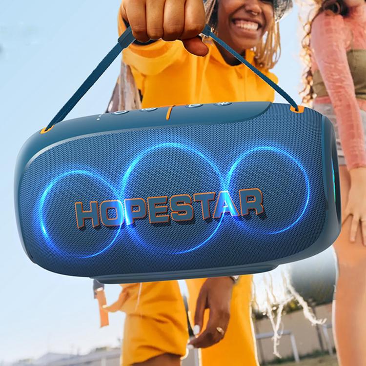HOPESTAR H70 80W Outdoor Portable IPX5 Waterproof Bluetooth Speaker(Dark Green) - Waterproof Speaker by HOPESTAR | Online Shopping UK | buy2fix