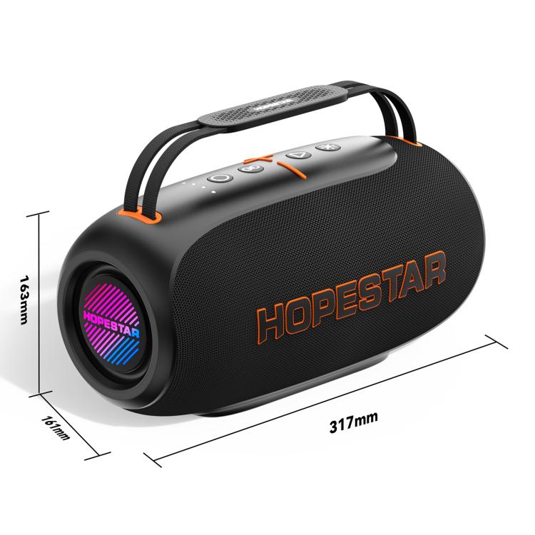 HOPESTAR H70 80W Outdoor Portable IPX5 Waterproof Bluetooth Speaker(Dark Green) - Waterproof Speaker by HOPESTAR | Online Shopping UK | buy2fix