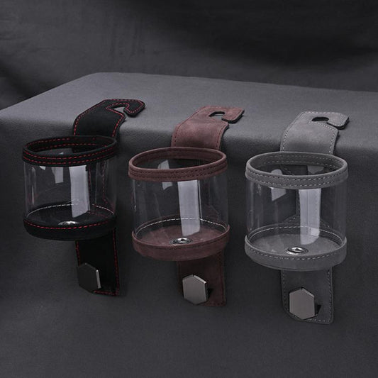 Car Water Cup Holder Seat Back Single Hanger Hook(Brown) - Auto Fastener & Clips by buy2fix | Online Shopping UK | buy2fix