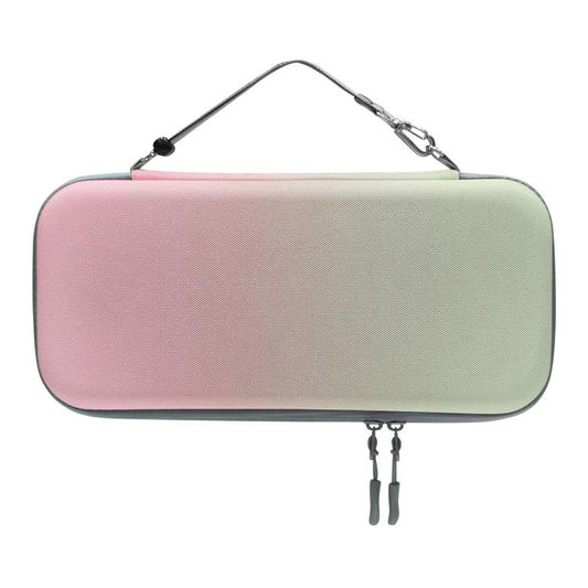For Nintendo Switch 2 EVA Portable Shockproof Waterproof Portable Game Console Storage Bag(Pink Green) - Bags by buy2fix | Online Shopping UK | buy2fix