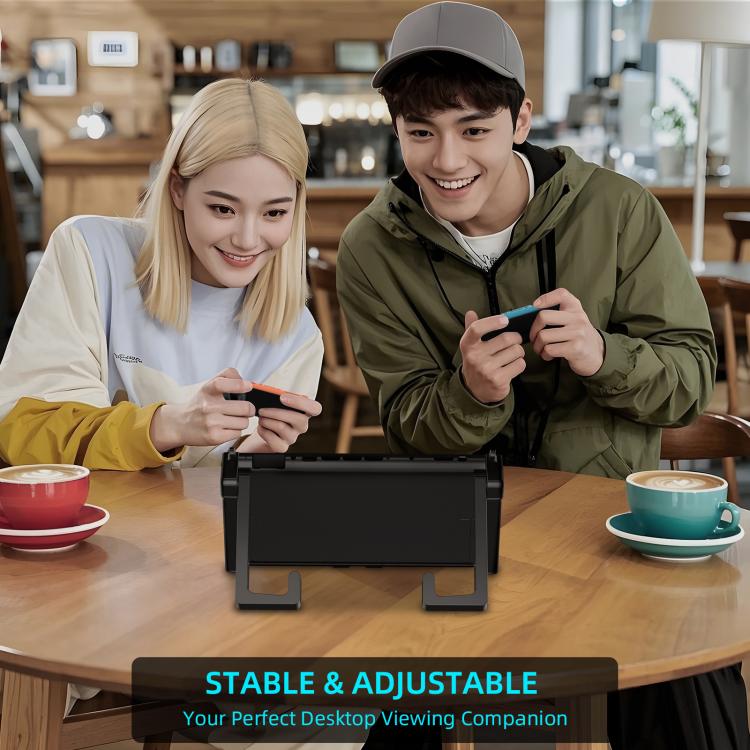 For Nintendo Switch 2 JYS-NS2299 2 in 1 Adjustable Car Game Console Holder(Black) - Holder by buy2fix | Online Shopping UK | buy2fix