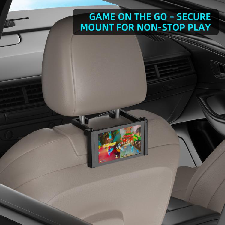 For Nintendo Switch 2 JYS-NS2299 2 in 1 Adjustable Car Game Console Holder(Black) - Holder by buy2fix | Online Shopping UK | buy2fix