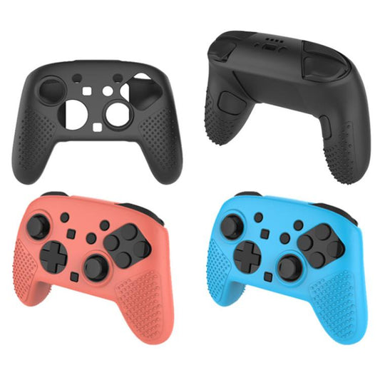 For Nintendo Switch 2 Pro Game Controller Silicone Protective Case(Blue) - Cases by buy2fix | Online Shopping UK | buy2fix