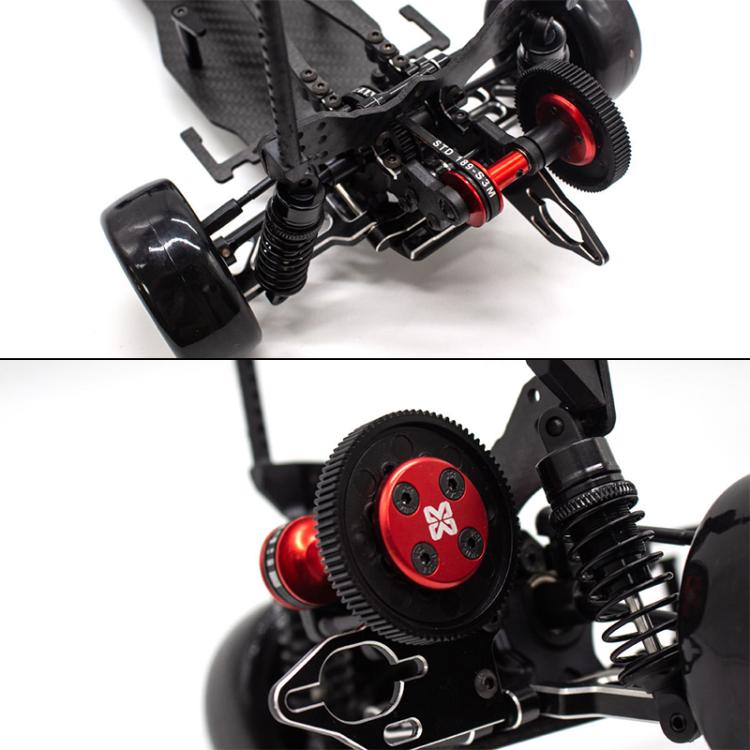 PMM Racing D5S 1:10 AWD Rear-wheel Drive Drift Remote Control Car Frame - Others by buy2fix | Online Shopping UK | buy2fix
