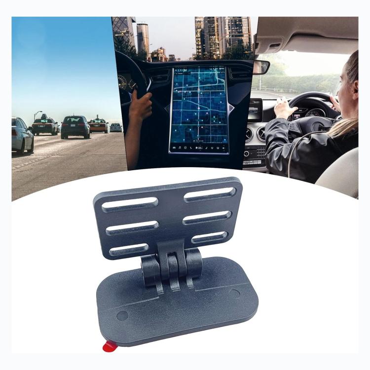 Car Universal Rear Camera Adhesive Mounting Bracket(Black) - Accessories by buy2fix | Online Shopping UK | buy2fix