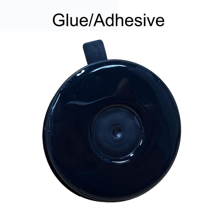 Glass Tile Suction Cup Bracket Base for 15-16mm Ball Head, Size:70mm Epoxy(Black) - Accessories by buy2fix | Online Shopping UK | buy2fix