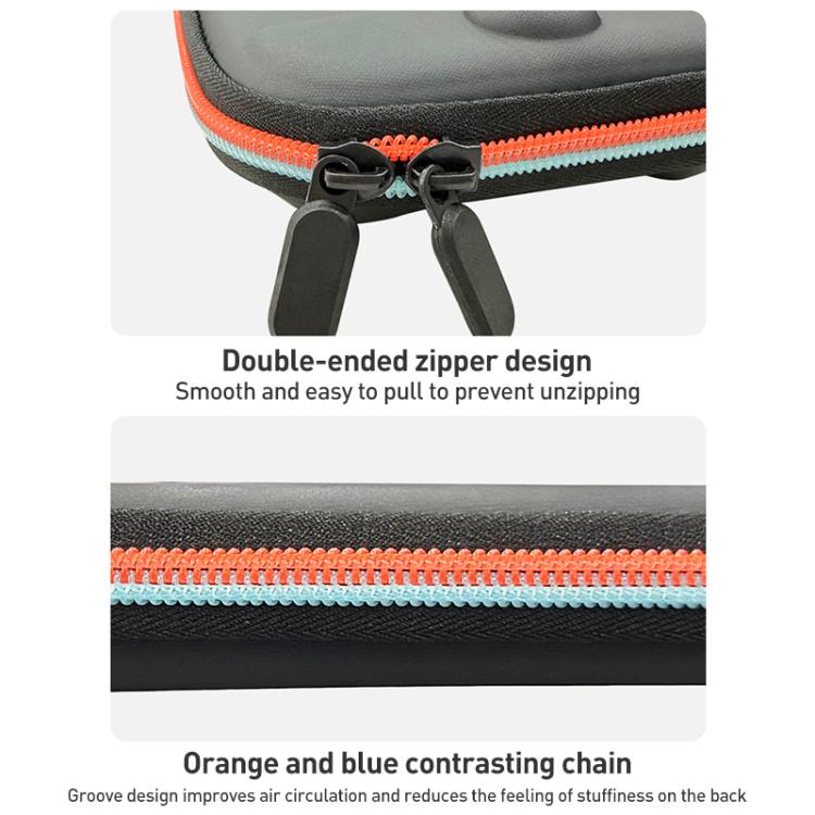 For Nintendo Switch 2 iPlay HBS-2835 Simple Thin Handle Storage Bag with Lanyard(Black) - Bags by iplay | Online Shopping UK | buy2fix