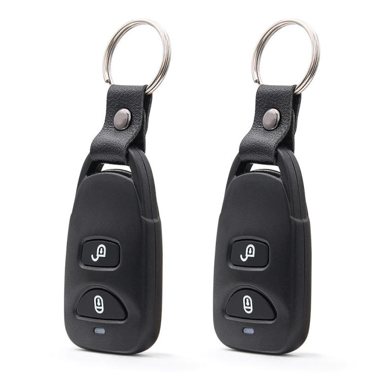 Universal Car Security Anti-Theft System Keyless Entry System Kit(Black) - Security Alarm System by buy2fix | Online Shopping UK | buy2fix