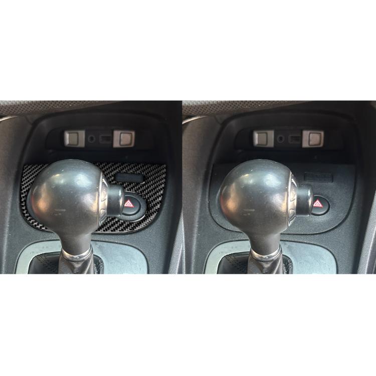 Carbon Fiber Car Water Cup Panel Decorative Sticker for SEAT Leon 2005-2012, Right Driver(Black) - Car Interior Mouldings by buy2fix | Online Shopping UK | buy2fix