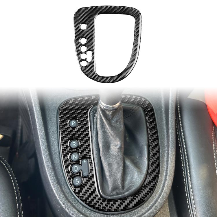 Carbon Fiber Car Gear Position Panel Decorative Sticker for SEAT Leon 2005-2012, Left Driver(Black) - Car Interior Mouldings by buy2fix | Online Shopping UK | buy2fix