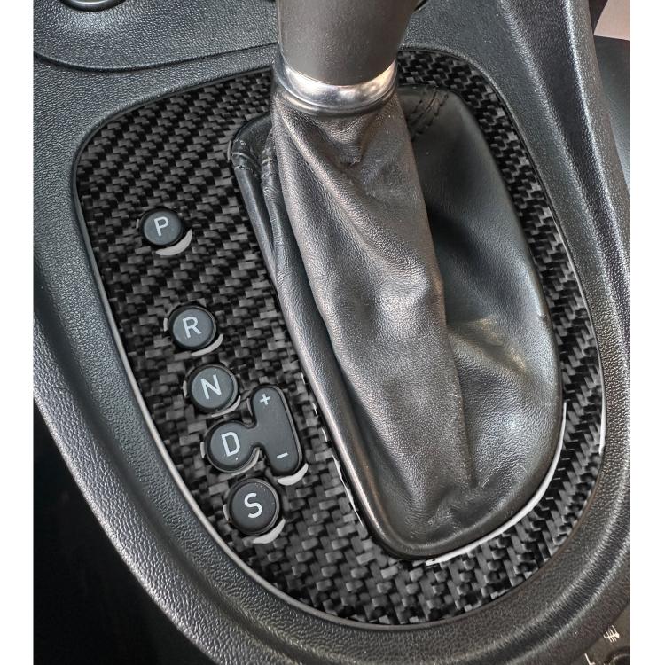 Carbon Fiber Car Gear Position Panel Decorative Sticker for SEAT Leon 2005-2012, Left Driver(Black) - Car Interior Mouldings by buy2fix | Online Shopping UK | buy2fix