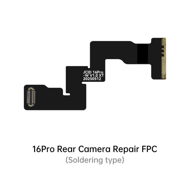 For iPhone 16 Pro JC Soldering Type Rear Camera Repair FPC Flex Cable - Test Tools by JCID | Online Shopping UK | buy2fix