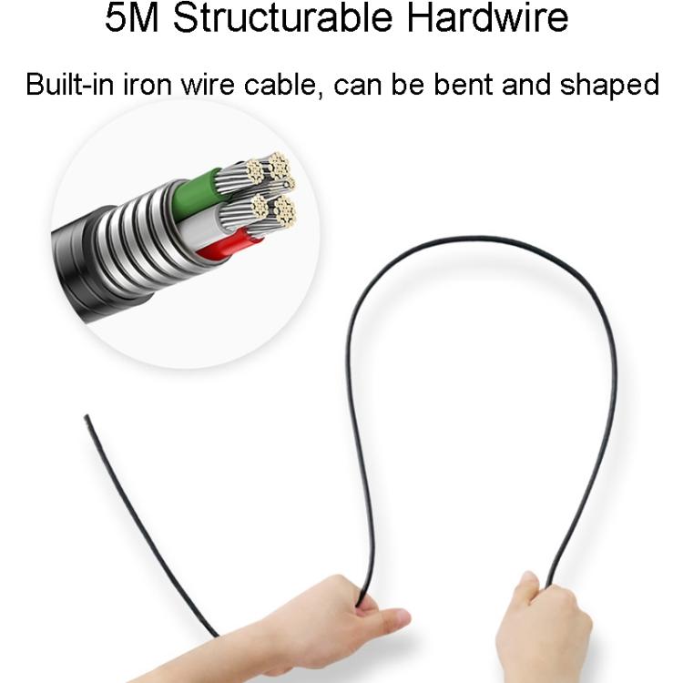 TESLONG MS450 4.5 Inch Large Screen Endoscope Auto Repair Tools, Model:8mm Dual Lens / 3m - by TESLONG | Online Shopping UK | buy2fix