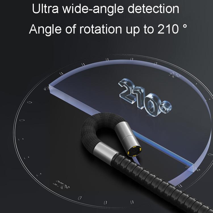 TESLONG TD500 5 Inch HD Large Screen Dual Steering Endoscope 1.55m Length, Model:3.9mm Single Lens - by TESLONG | Online Shopping UK | buy2fix