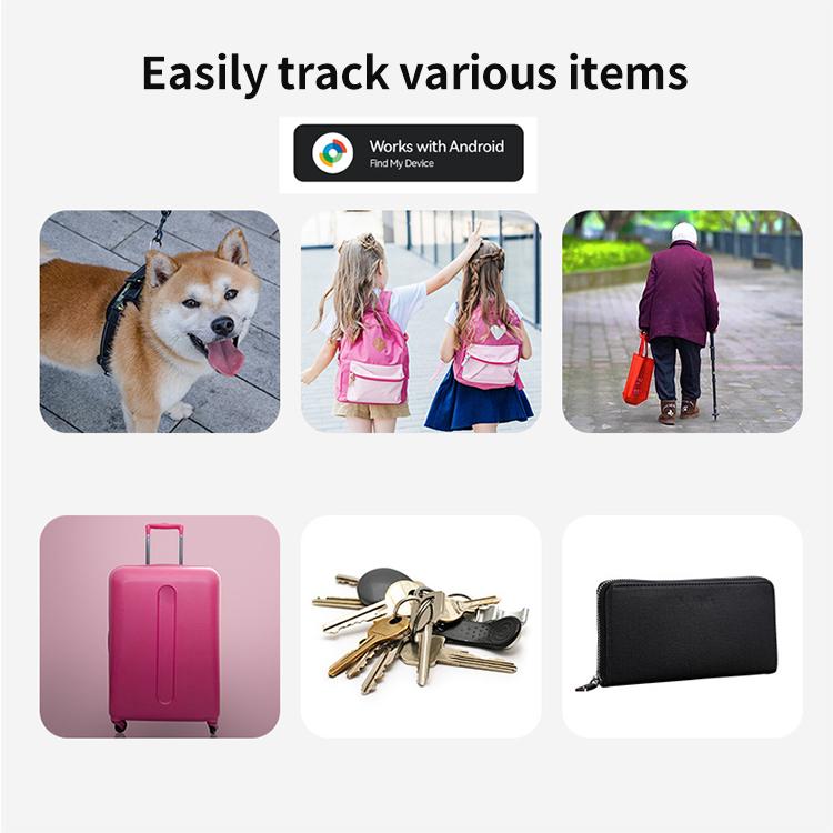 F8 Life Waterproof Air Location Tracker Anti-lost Device for Android Google Certified(Black) - Personal Tracker by buy2fix | Online Shopping UK | buy2fix