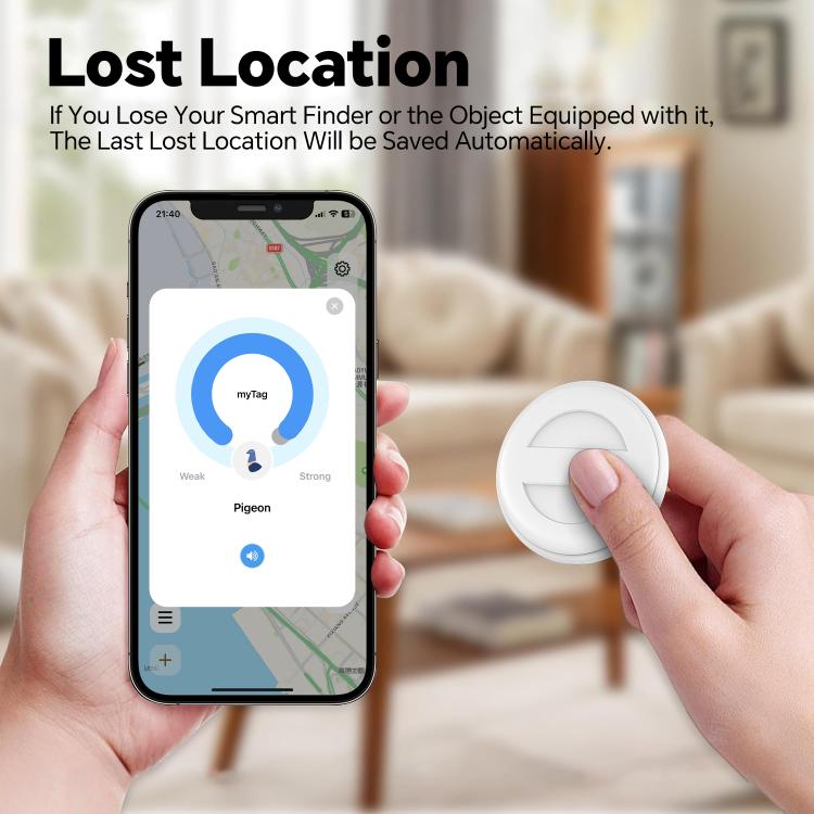 M10 Mini GPS Location Tracker Anti-lost Device with Keychain(Black) - Personal Tracker by buy2fix | Online Shopping UK | buy2fix
