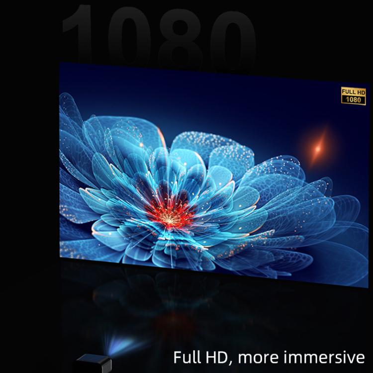 Cheerlux E1C Whale OS Version 1920x1080P 250ANSI Smart Projector, US Plug(Tarnish) - Mini Projector by Cheerlux | Online Shopping UK | buy2fix