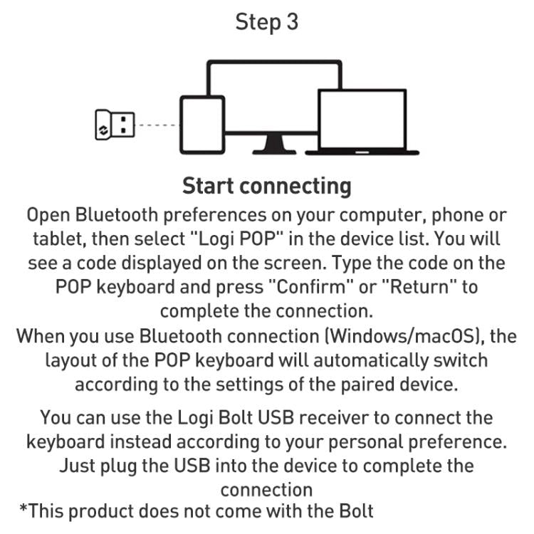 Logitech POP ICON KEYS Wireless Bluetooth Keyboard(Pink) - Wireless Keyboard by Logitech | Online Shopping UK | buy2fix