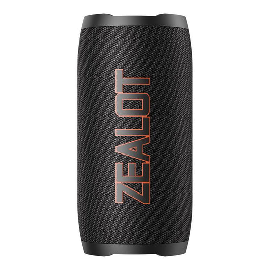 Zealot S76 50W Portable Outdoor RGB Bluetooth Speaker, Type:with 1pc Microphone(Black) - Desktop Speaker by ZEALOT | Online Shopping UK | buy2fix