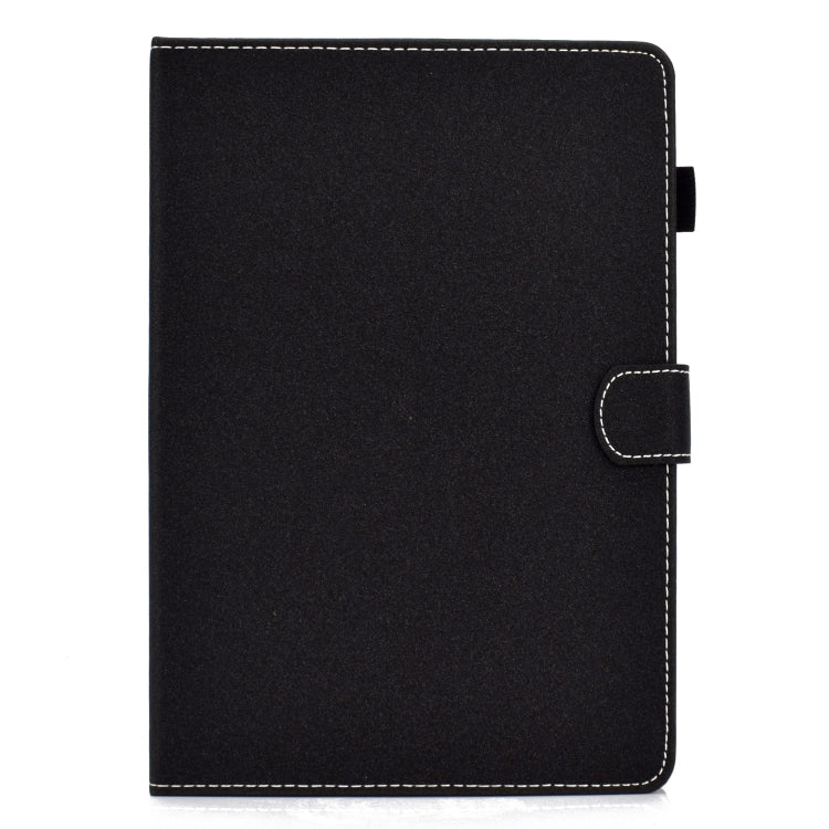 For iPad Air 2022 / 2020 10.9 Solid Color Magnetic Horizontal Flip Leather Case with Card Slots & Holder & Anti-skid Strip(Black) - iPad Air (2022) / (2020) 10.9 Cases by buy2fix | Online Shopping UK | buy2fix