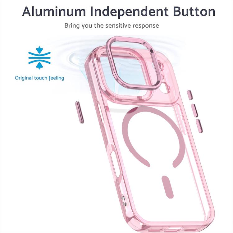For iPhone 17 Pro MagSafe Magnetic Clear Phone Case(Blue) - iPhone 17 Pro Cases by buy2fix | Online Shopping UK | buy2fix