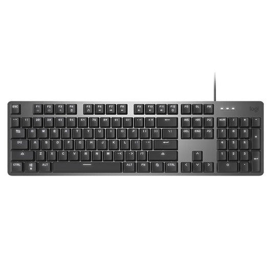 Logitech K845 Backlit Mechanical Wired Keyboard, Cable Length: 1.8m, Type:TTC-Brown Axis(Black) - Wired Keyboard by Logitech | Online Shopping UK | buy2fix