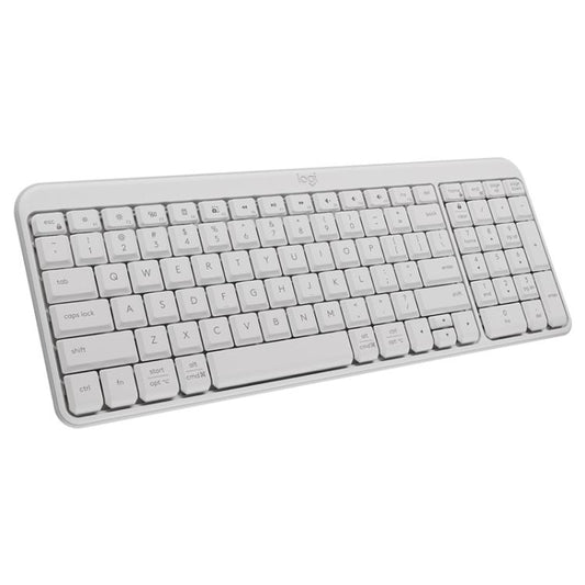 Logitech K251 Wireless Bluetooth Keyboard for Business Laptop Office use(White) - Wireless Keyboard by Logitech | Online Shopping UK | buy2fix