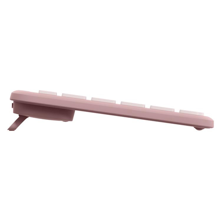 Logitech K950 Slim Silent Wireless Bluetooth Keyboard(Pink) - Wireless Keyboard by Logitech | Online Shopping UK | buy2fix