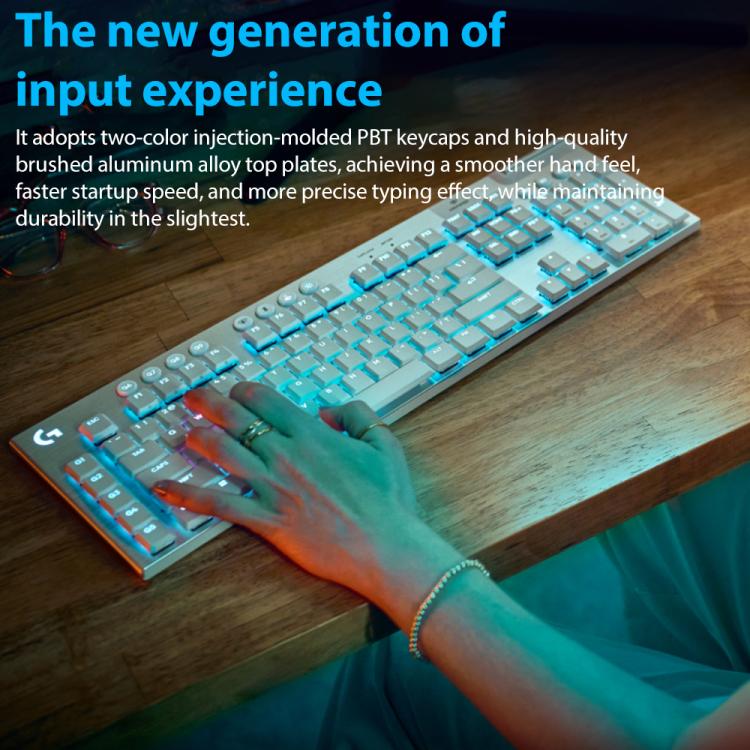 Logitech G915 X LIGHTSPEED Wireless Low Profile Gaming Keyboard(Black Linear) - Wireless Keyboard by Logitech | Online Shopping UK | buy2fix