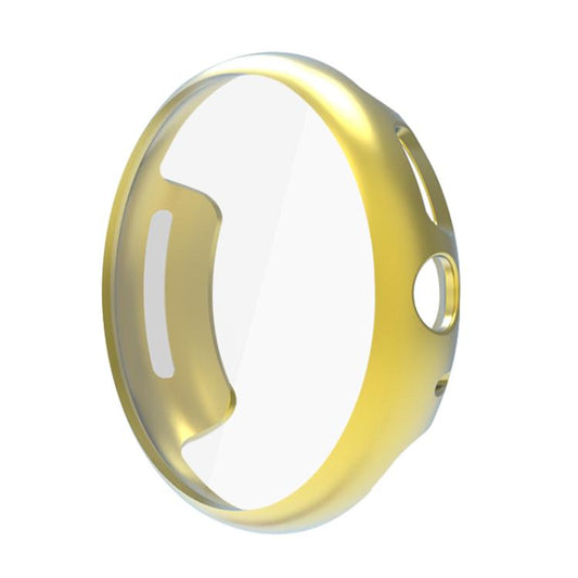 For Google Pixel Watch 3 45mm Integrated Full Coverage TPU Watch Protective Cover(Gold) - Watch Cases by buy2fix | Online Shopping UK | buy2fix