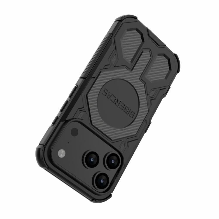 For iPhone 17 Pro BIBERCAS Real Color Series MagSafe Shockproof Phone Case(Green) - iPhone 17 Pro Cases by BIBERCAS | Online Shopping UK | buy2fix