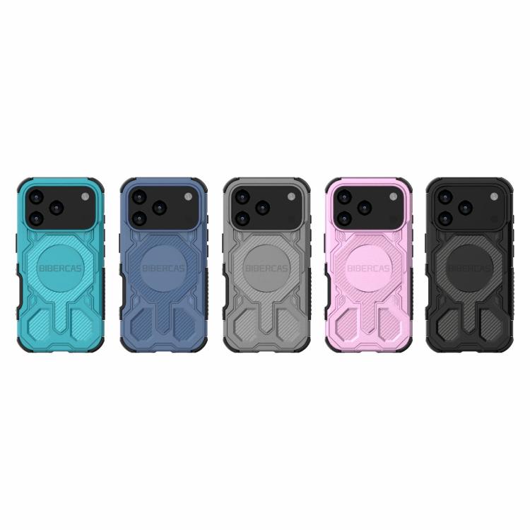 For iPhone 17 Pro BIBERCAS Real Color Series MagSafe Shockproof Phone Case(Green) - iPhone 17 Pro Cases by BIBERCAS | Online Shopping UK | buy2fix