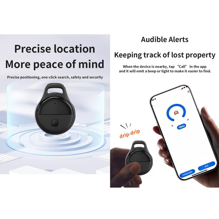 JHX05 iOS & Android Mini GPS Global Smart Location Tracker Anti-lost Device(Pink) - Personal Tracker by buy2fix | Online Shopping UK | buy2fix