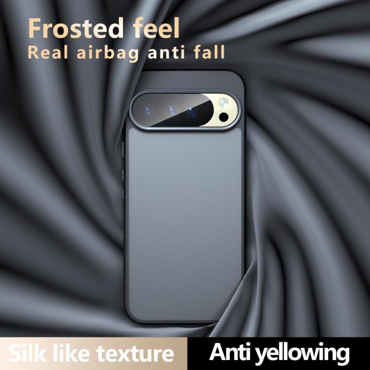For Google Pixel 10 Pro XL Armor Big Pore PC Hybrid TPU Phone Case(Transparent) - Google Cases by buy2fix | Online Shopping UK | buy2fix