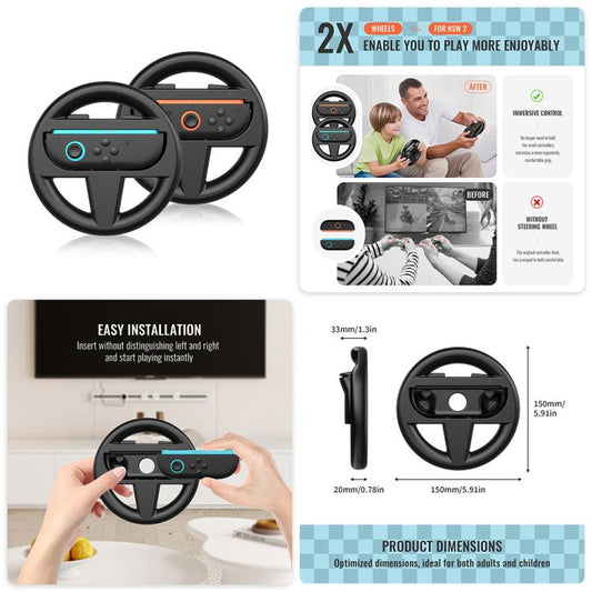 For Nintendo Switch 2 JYS NS2317 14-in-1 Sports Gaming Motion Sensor Controller Set - Gamepads by JYS | Online Shopping UK | buy2fix